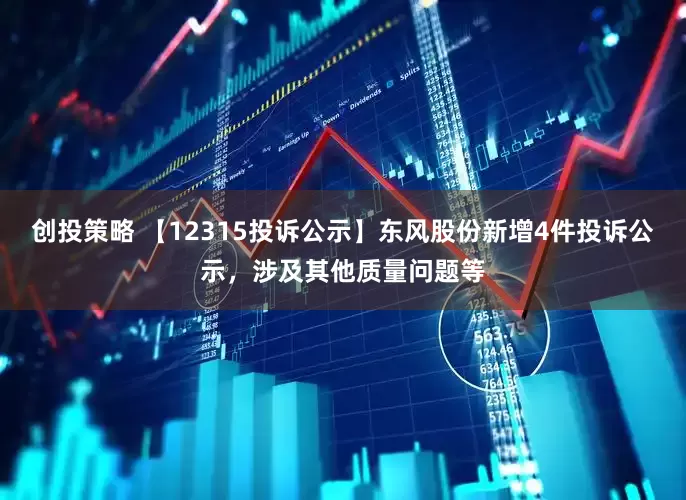 创投策略 【12315投诉公示】东风股份新增4件投诉公示，涉及其他质量问题等